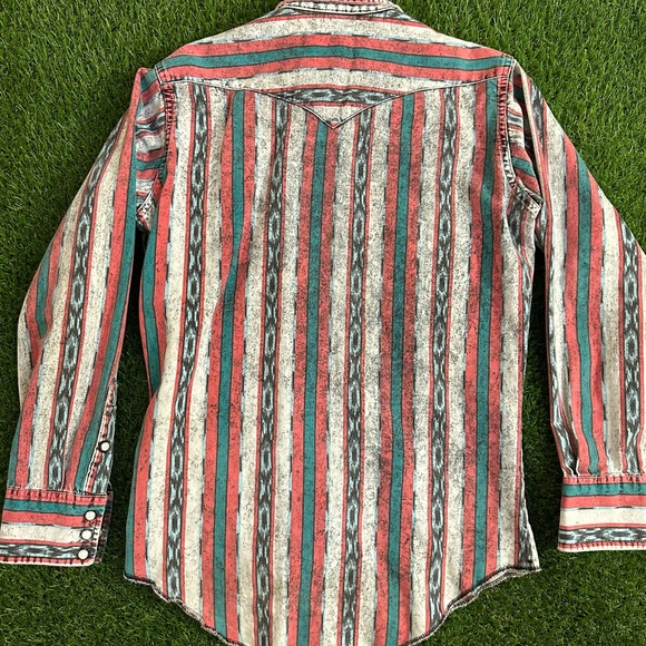 1990’s wrangler western shirt. Men’s small - Picture 2 of 8